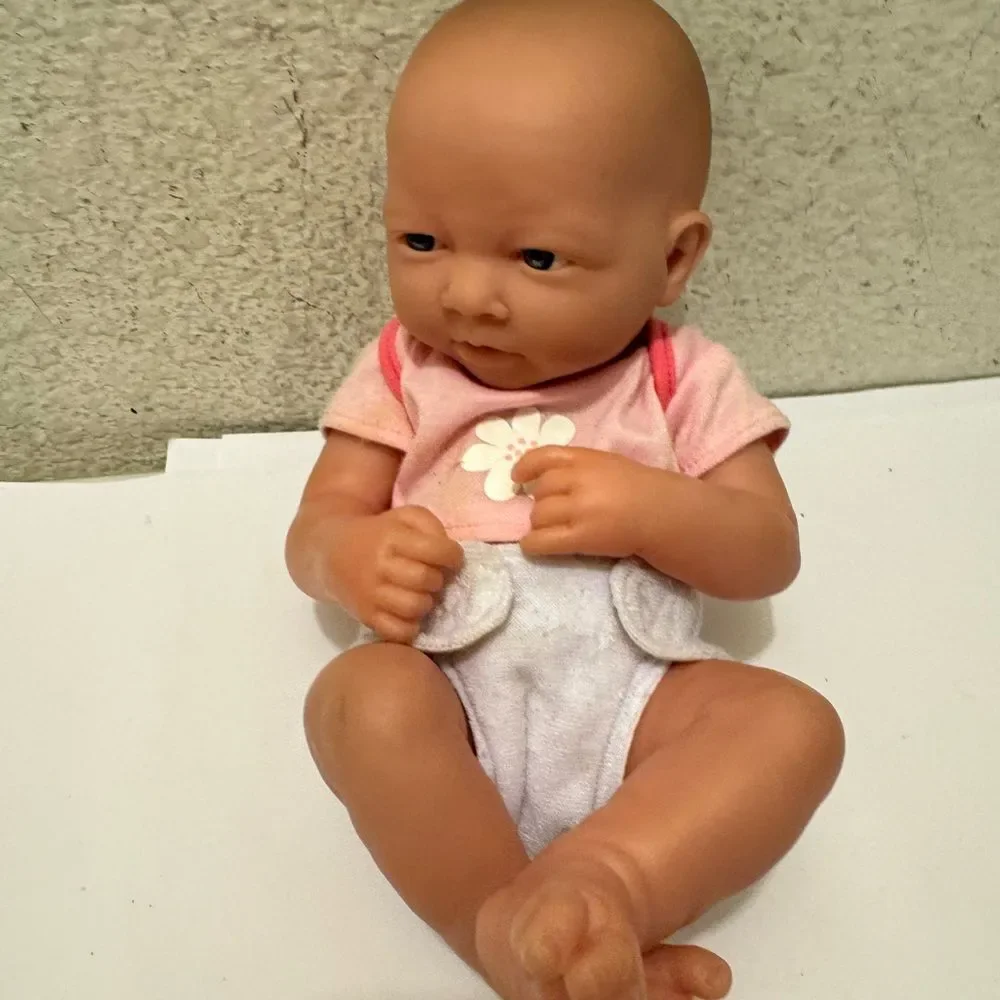 Berenguer 13” Newborn Baby Girl Doll Realistic Nude  Pink Kids Toys